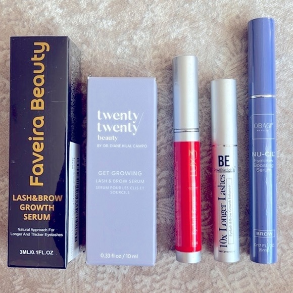 Brand New Lot of Eyelash & Eyebrow Boosting Serums Longer Thicker Lashes Brows - Picture 1 of 16